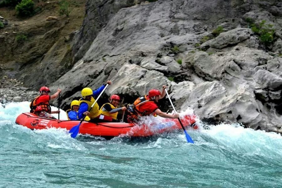Vjosa River Rafting Experience in Permet