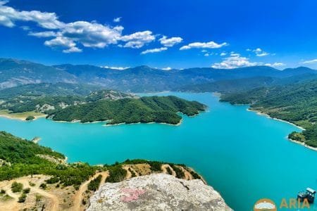 Day Trip to Bovilla Lake Off-Road Safari Qafshtama National Park and Historic Kruja